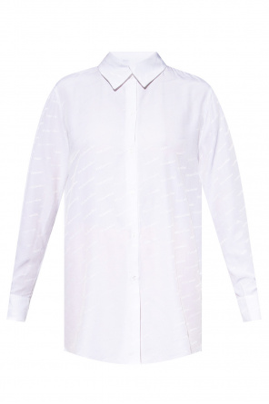 woven t shirt white